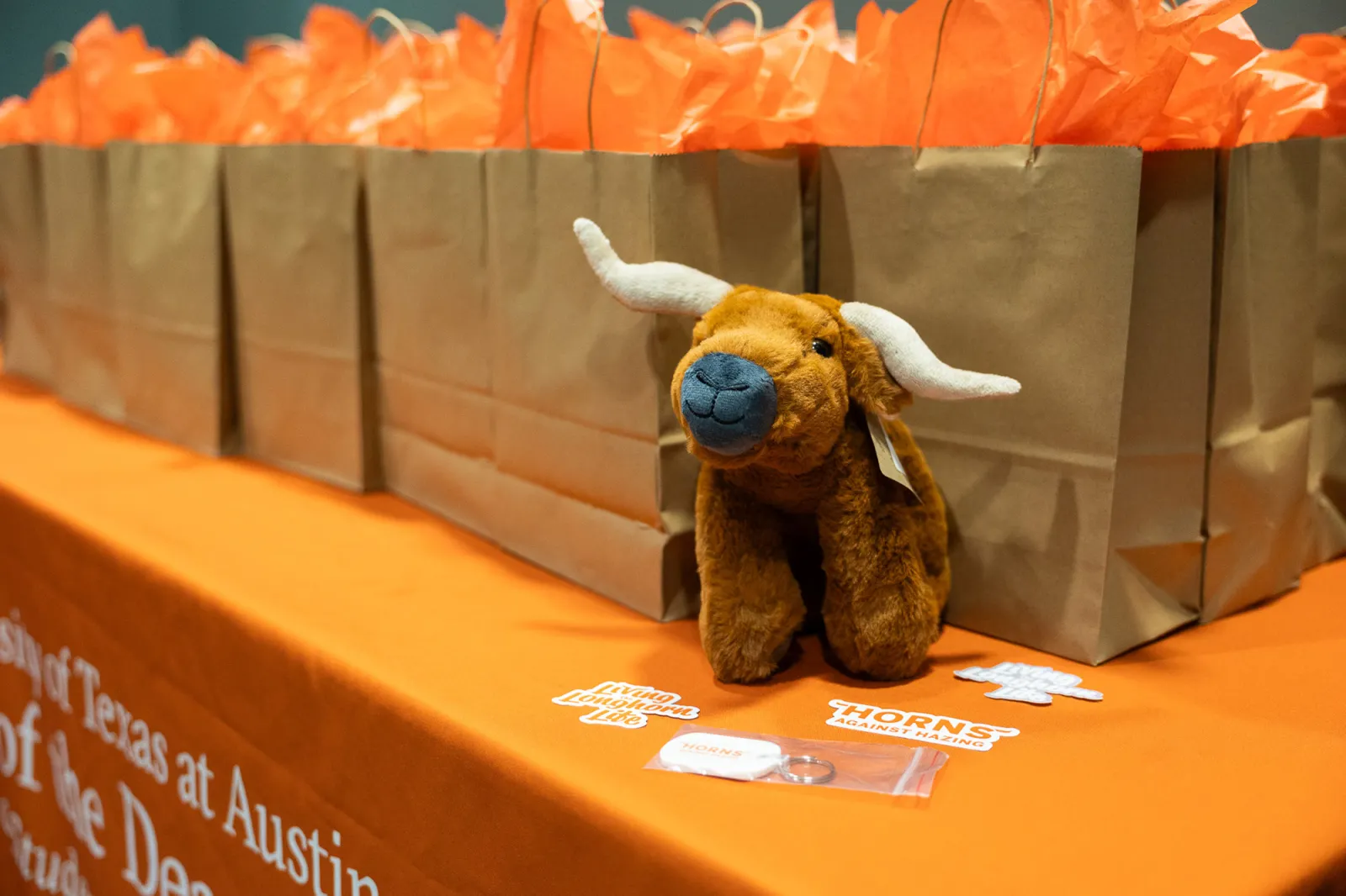 Horns Against Hazing Bevo Plushie